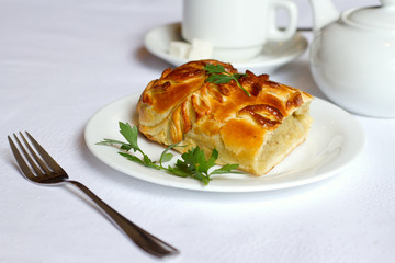 pie with meat