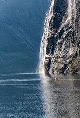 Norway - Geirangerfjord - The Bridal Veil Waterfall