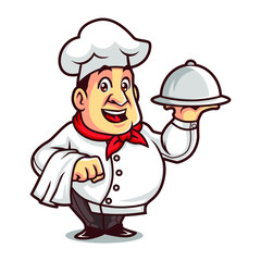 Chef Mascot Design Vector