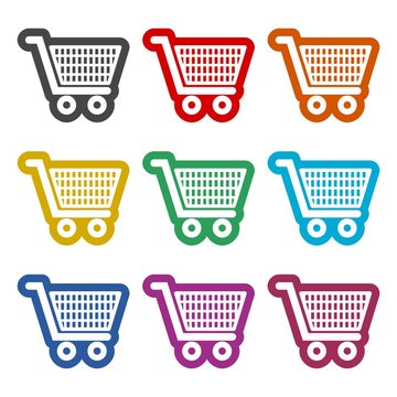 Shoping Retail And Video Game Elements 25 Line icon pack including clip. online  shopping. list. cart. shopping 25856270 Vector Art at Vecteezy