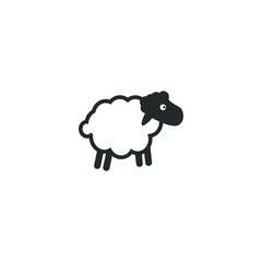 Sheep logo icon template
