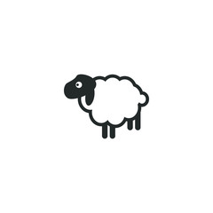 Sheep logo icon template