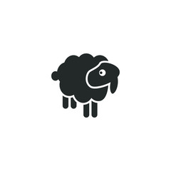 Sheep logo icon template