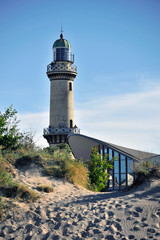 Sandspuren zum LT Warnem&uuml;nde