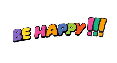 Pop art style sticker