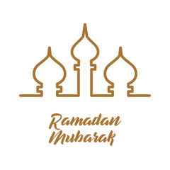 Vector of Ramadan Background. Graphic Art 