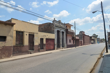 Fototapeta na wymiar Street in Cárdenas