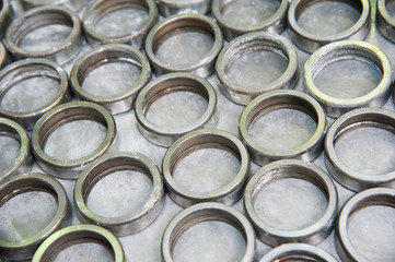 Production of bearings