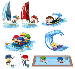 A Set of Water Activities