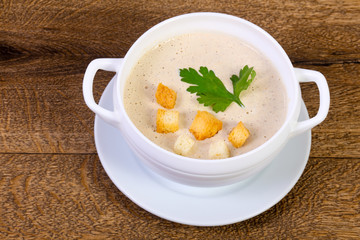 Mushroom cream soup