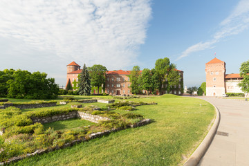 Fototapeta premium Krakow, historical architecture of the city