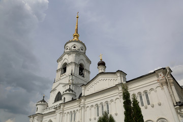VLADIMIR, RUSSIA - MARCH 18, 2018: Assumption Cathedral of the XII century. An outstanding monument...