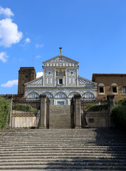 Saint Minias on the Mountain is a basilica in Florence standing