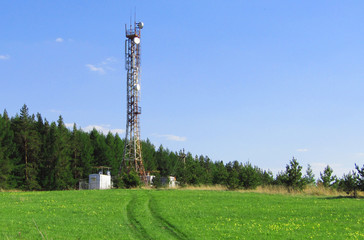 Obraz premium Сell tower