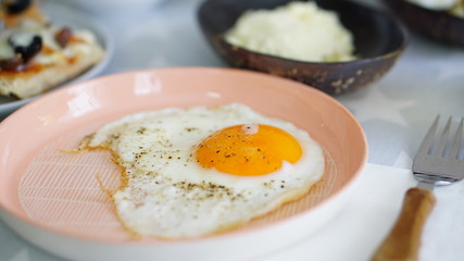 traditional breakfast omelette 