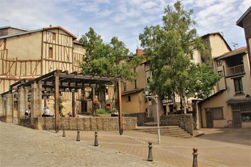 Place de la  Barreyrette à Limoges.