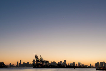 Obraz premium Miami Skyline