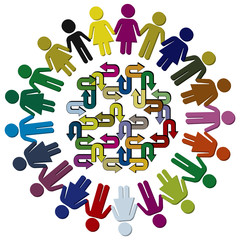 Cultural diversity of children. Diverse kids demand a multitude of educational approaches at school or kindergarten