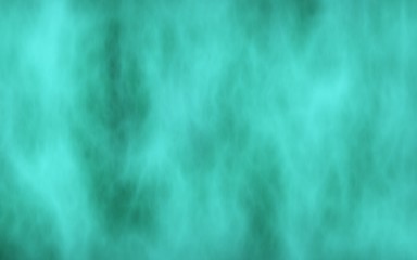 Background of abstract green color smoke. The wall of green fog