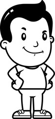 Cartoon Boy Confident