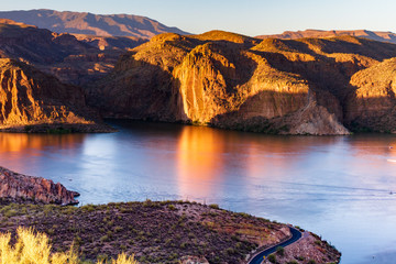 Naklejka premium Canyon Lake