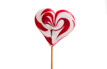 lollipops on a stick isolated