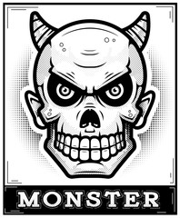 Devil Poster Illustration