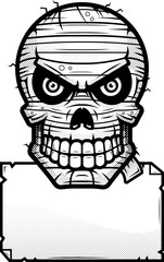 Mummy Sign Illustration