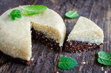 Healthy vegetarian food concept.