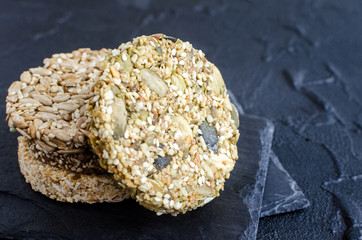 Healthy vegetarian food concept.