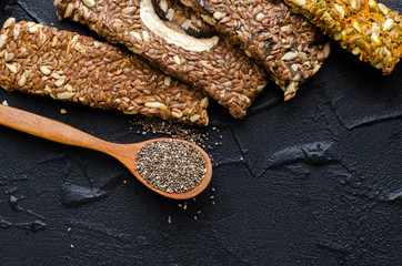 Healthy vegetarian food concept.