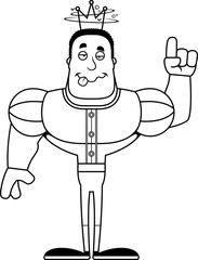 Cartoon Drunk Prince