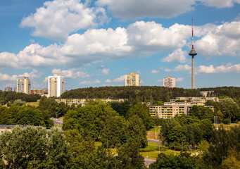 Obraz premium Vilnius,the Green City