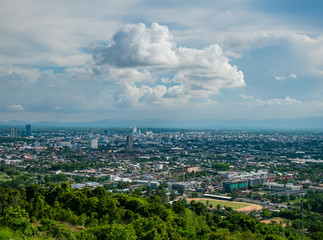 Hat Yai City, Songkhla Province in Thailand