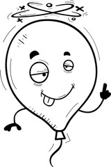 Drunk Cartoon Balloon