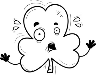 Scared Cartoon Clover