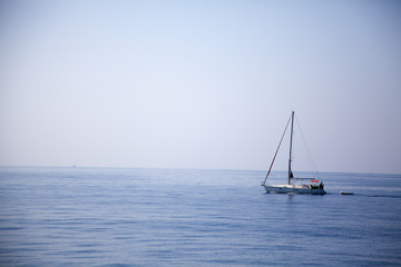 boat at sea