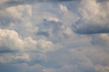 cloudy sky before the storm