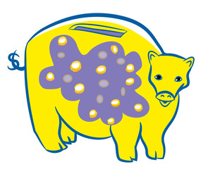 bank, piggy, banking, business, cash, financial, money, box
