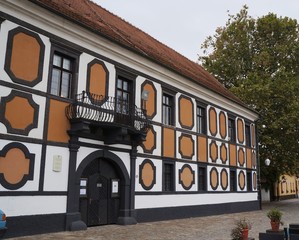 Sermage palace in old baroque town of Varazdin, Croatia