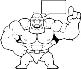 Cartoon Ogre Talking