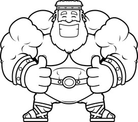 Cartoon Zeus Thumbs Up