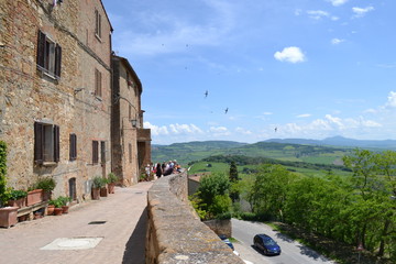 The charming village of Pienza, Tuscany. Italy