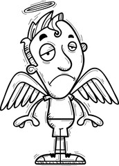 Sad Cartoon Angel