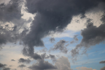 dark storm clouds