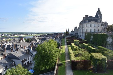 Fototapeta na wymiar Blois, jardin