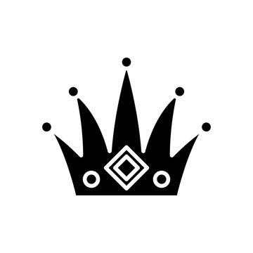 recommend clip art: Authority black icon concept. Authority flat  vector symbol, sign, illustration.