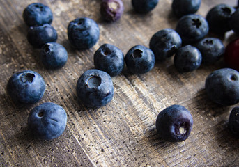 bright ripe berries