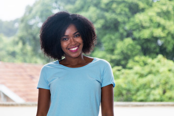 Portrait of a beautiful african american woman