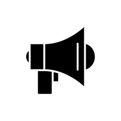 Broadcasting black icon concept. Broadcasting flat  vector symbol, sign, illustration.